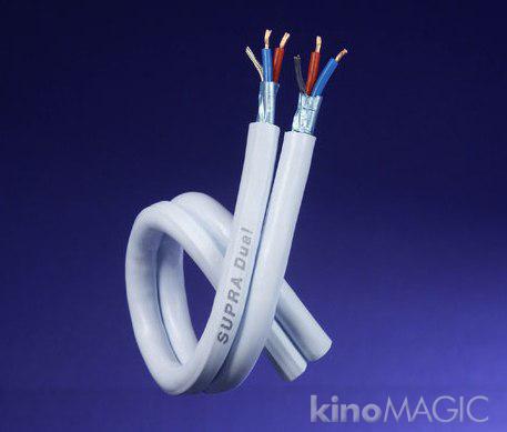 A/V interconect Dual Cable 1m (Spool)