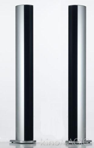 A column aluminium with black grill