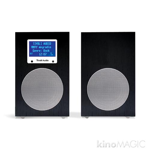 NetWorks Stereo with FM Midnight Black/White (NFCB
