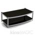 Equinox 2 Shelf Base Module AV Silver/Piano Black 